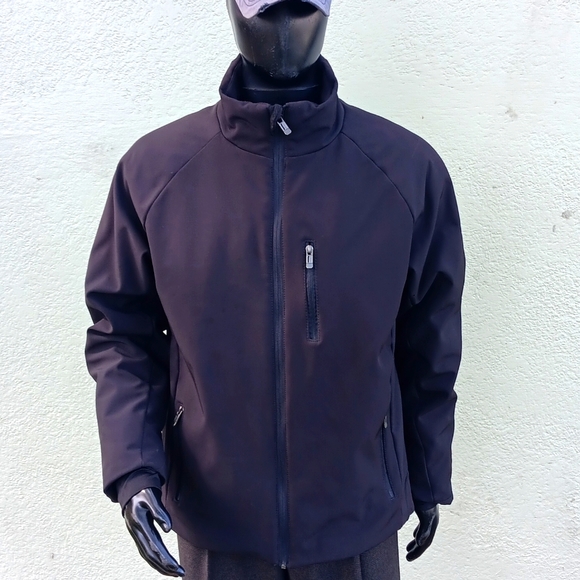 WEATHER PROOF MEN'S 32 DEGREES SOFT SHELL FULLY INSULATED FULL ZIP ARTIC JACKET - Picture 1 of 17